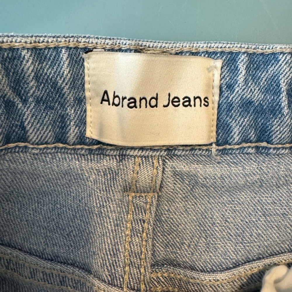 ABrand 94 High Straight Jean distressed Size 26 - Picture 5 of 9